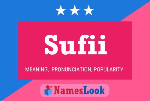 Sufii Name Poster