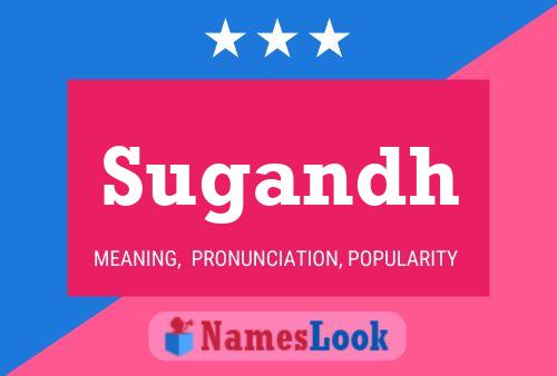 Sugandh Name Poster