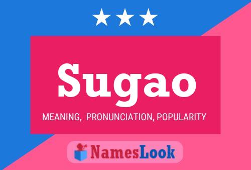 Sugao Name Poster