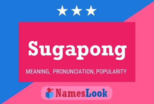 Sugapong Name Poster