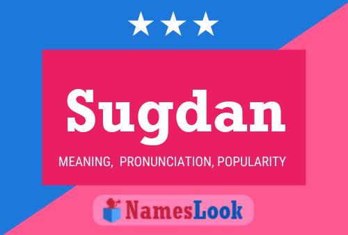 Sugdan Name Poster