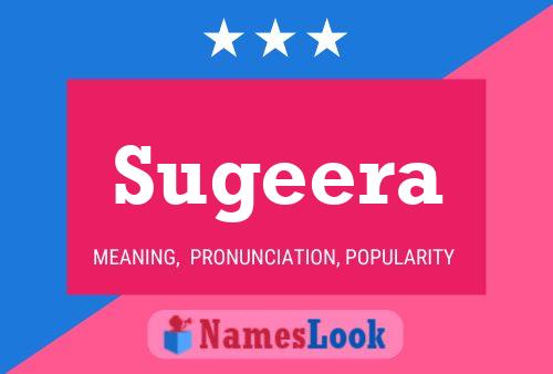 Sugeera Name Poster