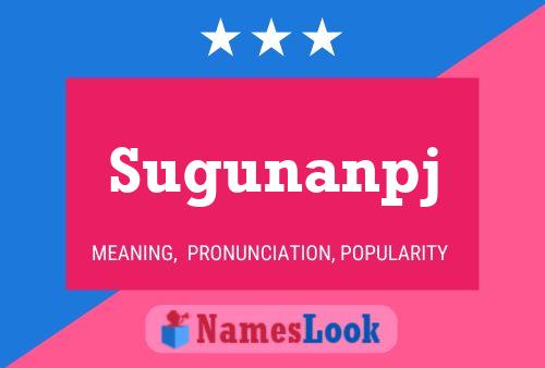 Sugunanpj Name Poster