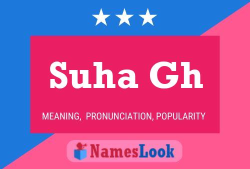 Suha Gh Name Poster