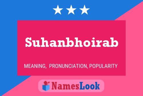 Suhanbhoirab Name Poster