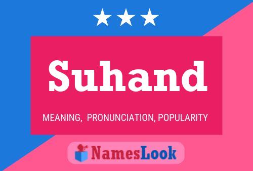 Suhand Name Poster