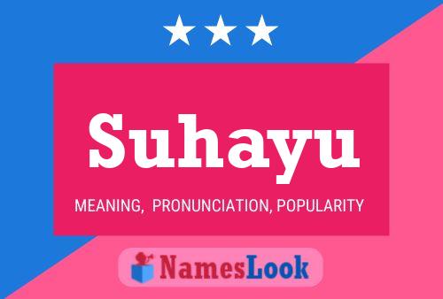 Suhayu Name Poster