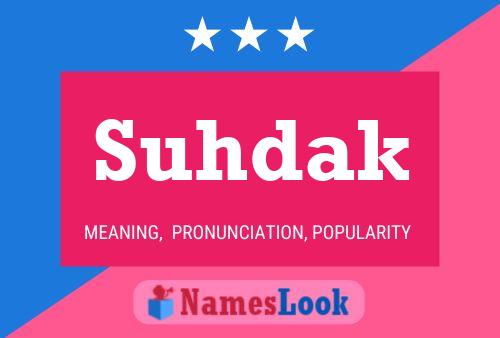 Suhdak Name Poster