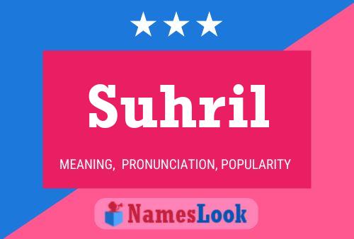 Suhril Name Poster