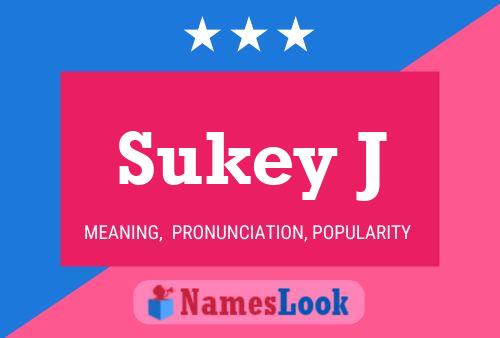 Sukey J Name Poster