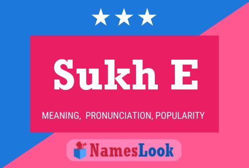 Sukh E Name Poster