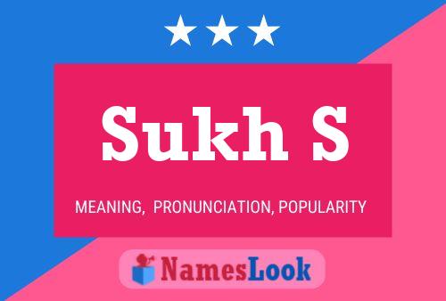 Sukh S Name Poster