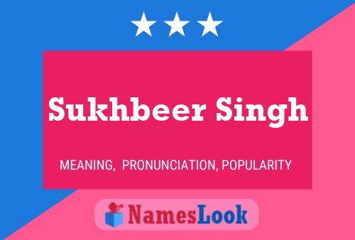 Sukhbeer Singh Name Poster