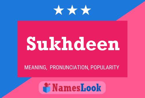 Sukhdeen Name Poster