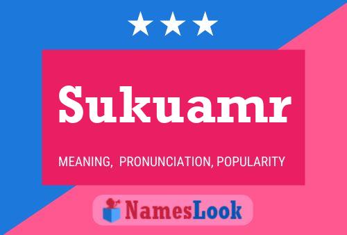 Sukuamr Name Poster