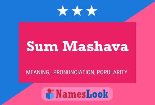 Sum Mashava Name Poster