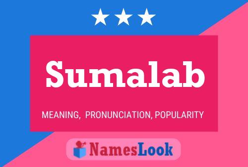 Sumalab Name Poster