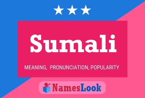 Sumali Name Poster