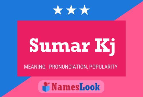 Sumar Kj Name Poster