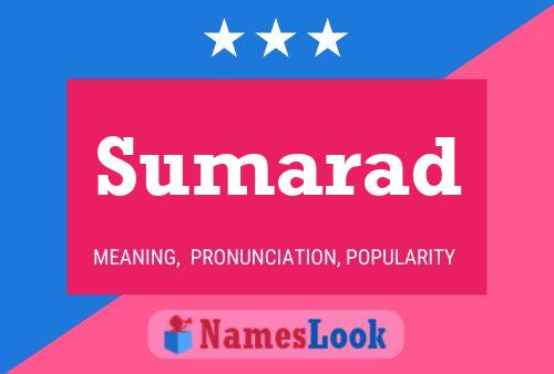 Sumarad Name Poster