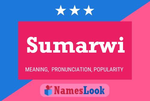 Sumarwi Name Poster