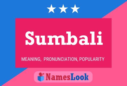 Sumbali Name Poster