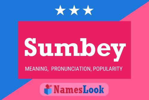 Sumbey Name Poster