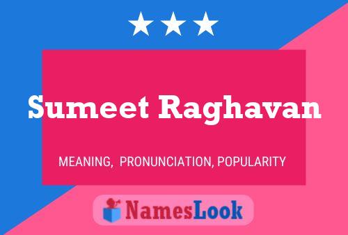 Sumeet Raghavan Name Poster