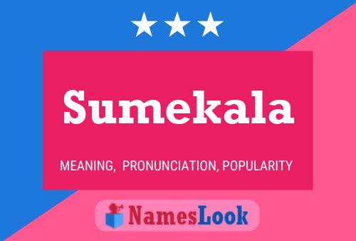 Sumekala Name Poster