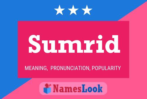 Sumrid Name Poster