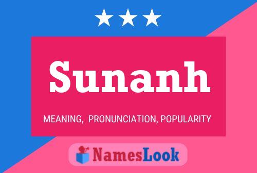 Sunanh Name Poster