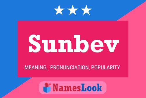 Sunbev Name Poster