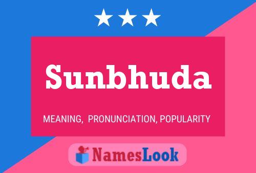 Sunbhuda Name Poster