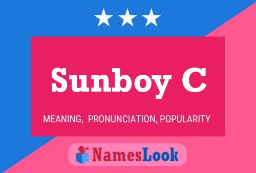 Sunboy C Name Poster