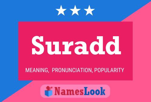 Suradd Name Poster