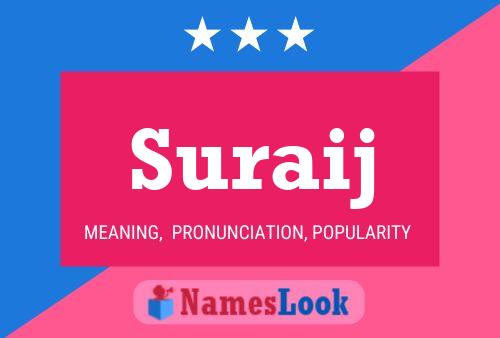 Suraij Name Poster