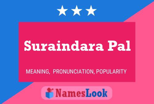 Suraindara Pal Name Poster