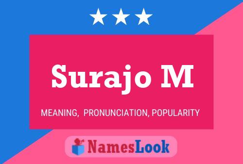 Surajo M Name Poster