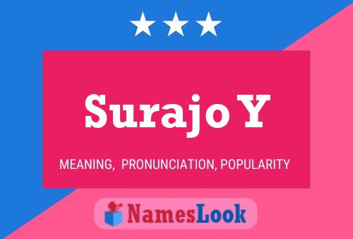 Surajo Y Name Poster