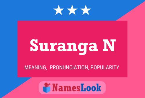 Suranga N Name Poster