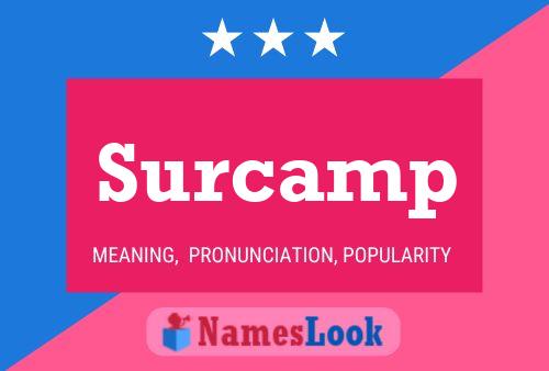 Surcamp Name Poster