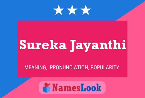 Sureka Jayanthi Name Poster