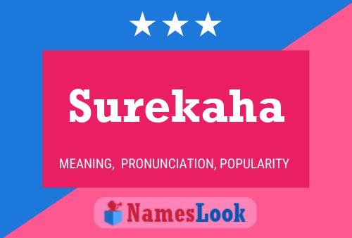 Surekaha Name Poster