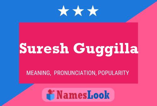 Suresh Guggilla Name Poster