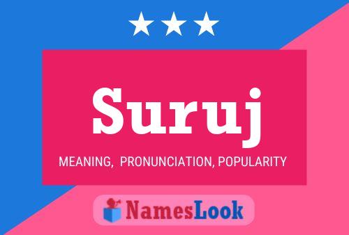 Suruj Name Poster