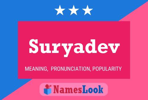 Suryadev Name Poster