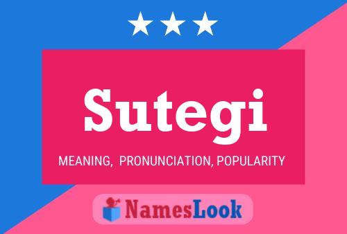 Sutegi Name Poster