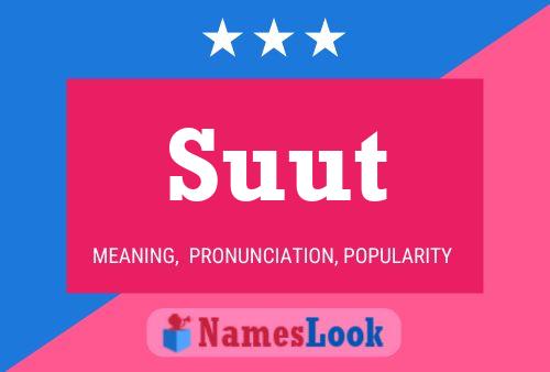 Suut Name Poster