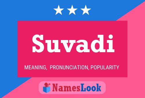 Suvadi Name Poster