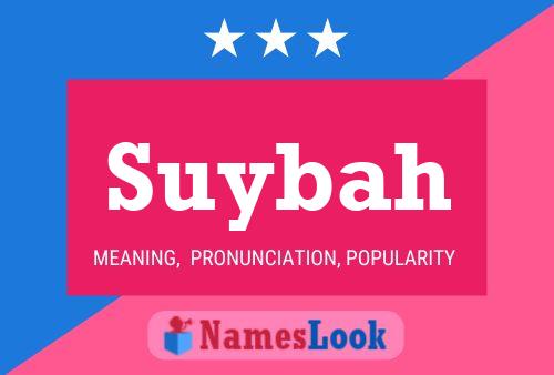 Suybah Name Poster